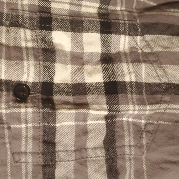 Gibson male grey and black flannel for men size medium. - Picture 4 of 11